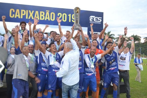 O Vitória foi o campeão capixaba de 2019 e entra favorito na edição deste ano. Crédito: Divulgação