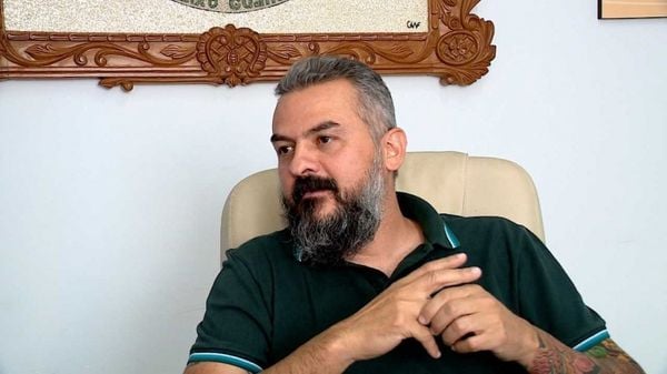 Prefeito de Baixo Guandu, Neto Barros (PCdoB) deve ser o principal articulador para as próximas eleições. Crédito: Reprodução | TV Gazeta
