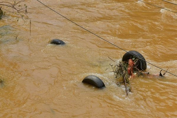 Comunidade Morro do Sal, zona rural de Vargem Alta, foi atingida pela chuva por Fernando Madeira