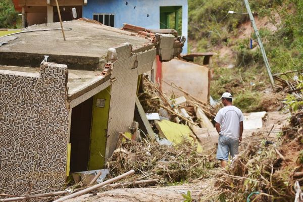 Comunidade Morro do Sal, zona rural de Vargem Alta, foi atingida pela chuva por Fernando Madeira