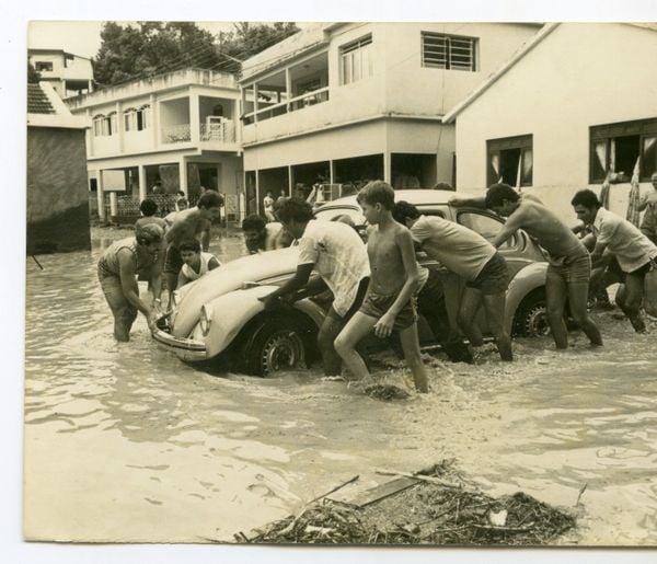 Enchente em Iconha  (5/12/1984) por Romero Mendonça/A Gazeta