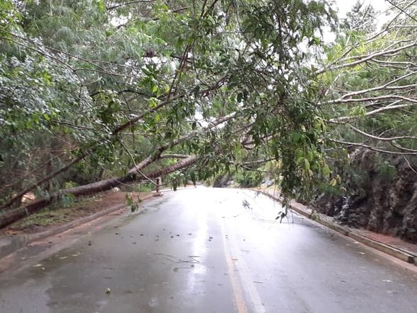 Chuva forte deixa ruas alagadas em João Neiva, no Norte do Espírito Santo por Internauta