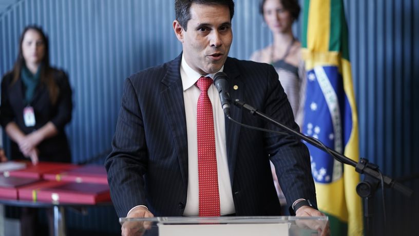 Deputado federal Amaro Neto na Câmara dos Deputados