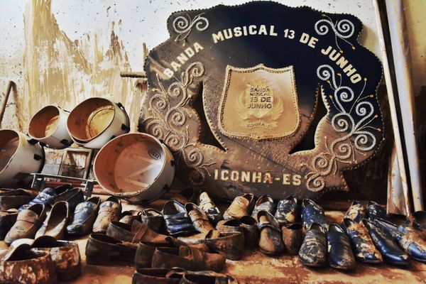 Chuva causou danos ao Espaço Cultural Zoé Rodrigues Misságia, no Centro de Iconha por Fernando Madeira
