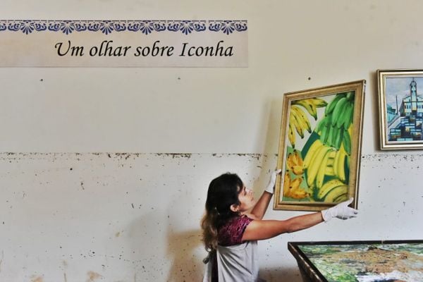 Chuva causou danos ao Espaço Cultural Zoé Rodrigues Misságia, no Centro de Iconha por Fernando Madeira