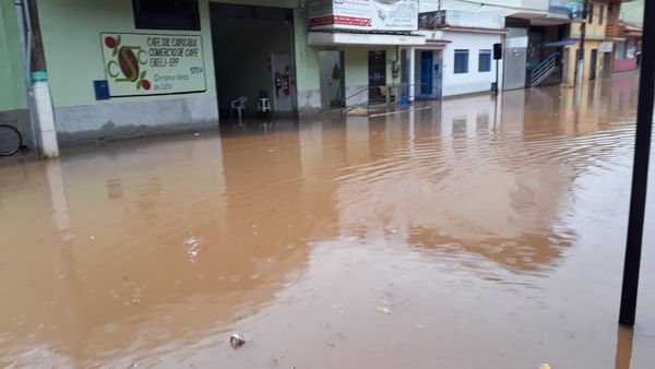 18 famílias desalojadas após chuvas em São José do Calçado. Crédito: Defesa Civil de São José do Calçado