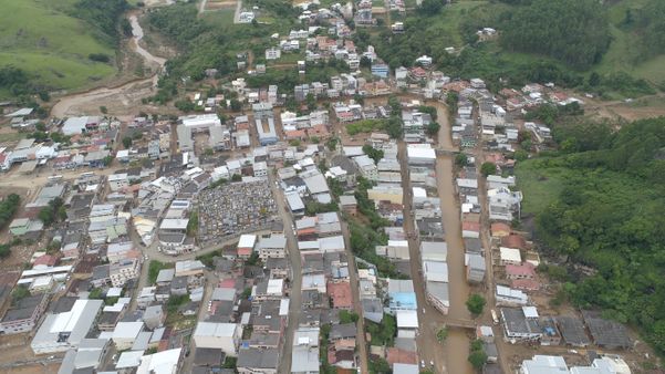 Imagens de drone  mostram danos causados pela chuva em Iconha por Marcel Alves