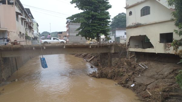 Imagens de drone  mostram danos causados pela chuva em Iconha por Marcel Alves