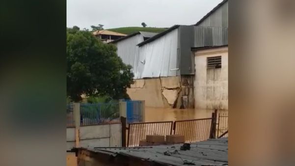 Chuva provocou estragos em Iúna por Reprodução