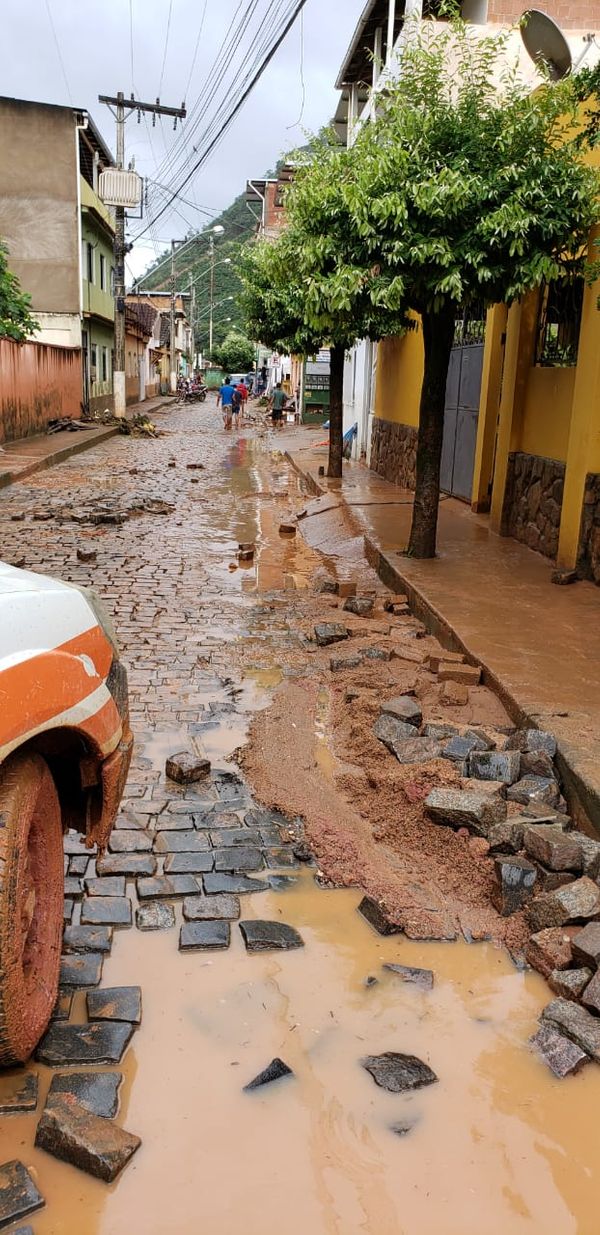 Muniz Freire registra prejuízos com chuva do fim de semana por Divulgação | Defesa Civil Muniz Freire