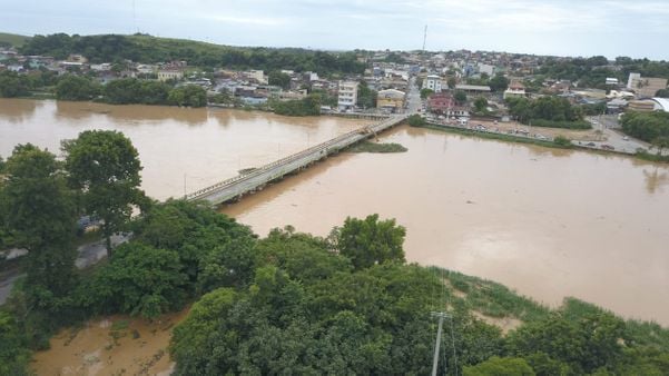 Enchente chega ao município de Itapemirim e 100 famílias já estão desabrigadas por PMI