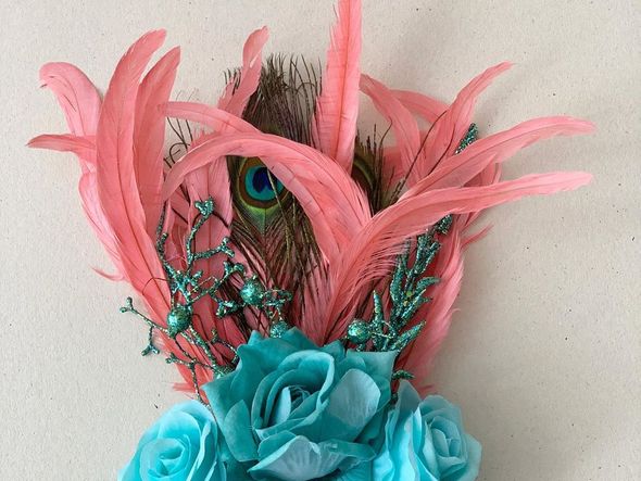 Tiara da marca capixaba Cloé Handmade para o carnaval 2020 por Divulgação