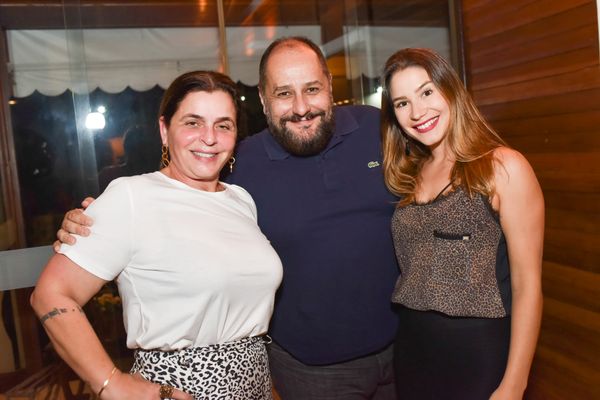 Marcia Abreu, Sérgio Palmeira e Renata Tristão