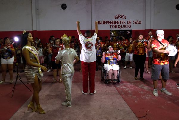 Data: 13/01/2020 - ES - Vila Velha - Orlaine Junia de Sá Santos, diretora de harmonia da Escola de Samba Independentes de São Torquato - Foto: Carlos Alberto Silva  por Carlos Alberto Silva