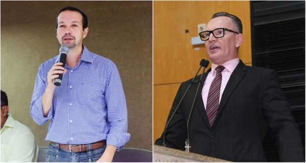 Vice-prefeito de Vitória, Sérgio Sá, e o deputado estadual Sergio Majeski, ambos do PSB. Crédito: Reprodução