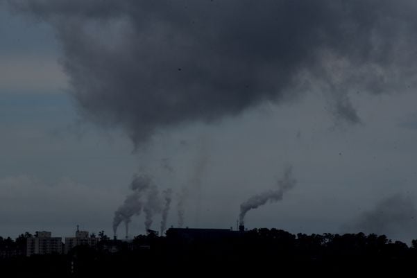 Data: 06/02/2020 - ES - Vitória - Poluição Arcelor - Editoria: Cidades - Foto: Ricardo Medeiros - GZ