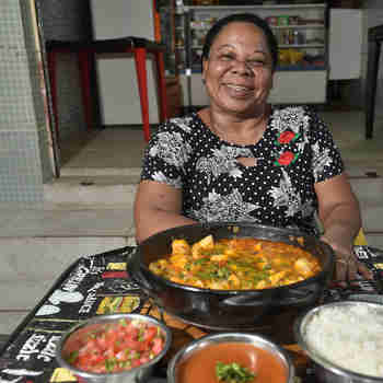 Imagem - Cleir e sua moqueca capixaba desafiavam o tempo e o espaço em Vitória