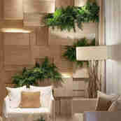 Imagem - Pra se inspirar: decore com plantas e madeira