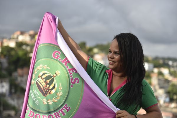 Data: 07/02/2019 - ES - Vitória - Penha Lemos, integrante da escola de samba Imperatriz do Forte - Editoria: Cidades - Foto: Vitor Jubini - GZ por Vitor Jubini