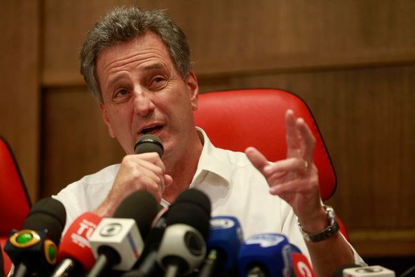 Presidente do Flamengo, Rodolfo Landim comanda negociações com as famílias