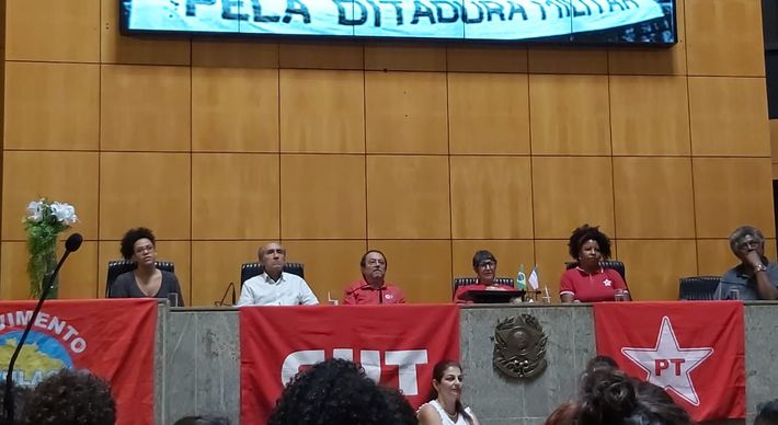 Data foi comemorada com sessão solene na Assembleia Legislativa. Sigla foi fundada em 1980, chegou à Presidência da República, ao governo do Estado, mas hoje tenta retomar espaço de protagonismo no Espírito Santo