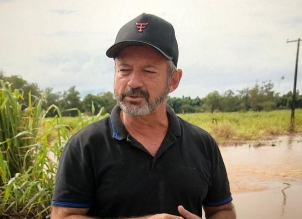 Wolmar Borges, produtor rural, assassinado em Linhares. Crédito: TV Gazeta Norte/ Reprodução