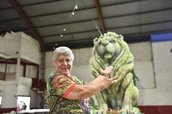 Data: 12/02/2020 - ES - Vila Velha - Ana Maria Rodrigues, MUG. Entrevistada sobre a relação escola de samba e comunicade - Editoria: Cidades - Foto: Vitor Jubini - GZ por Vitor Jubini