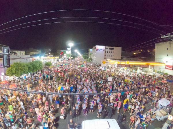 Carnaval de rua de Castelo. Crédito: Divulgação