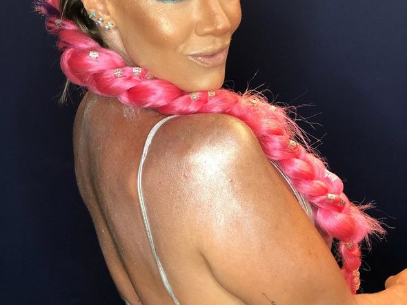 Make de carnaval de Silvana Sarmento por Divulgação