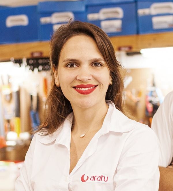 Diana Abreu, da Aratu, desenvolve equipamentos de pesquisa. Crédito: Acervo pessoal