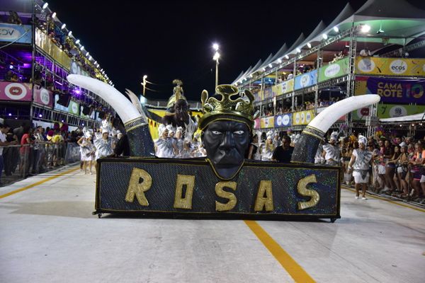 Rosas de Ouro, escola de samba da Serra, fala sobre a luta do povo negro  por Rodrigo Gavini