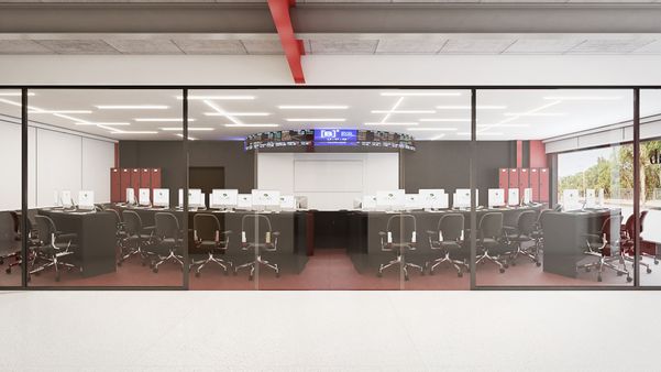 Perspectiva de como será o laboratório de finanças na Fucape, em Vitória. Crédito: OGA Arquitetura