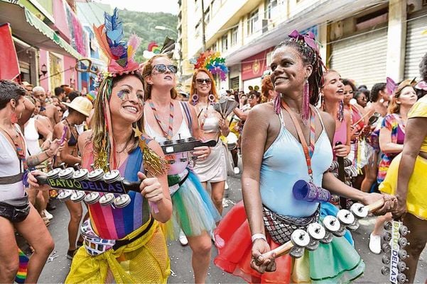 Bloco de carnaval. Crédito: Fernando Madeira | Arquivo | A Gazeta