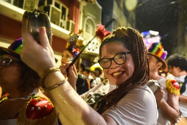 Bloco Maluco Beleza no Centro de Vitória nesta sexta-feira (21)