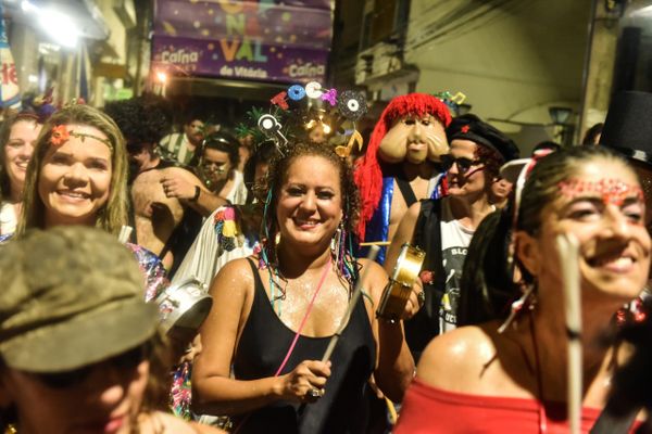 Bloco Maluco Beleza no Centro de Vitória nesta sexta-feira (21)