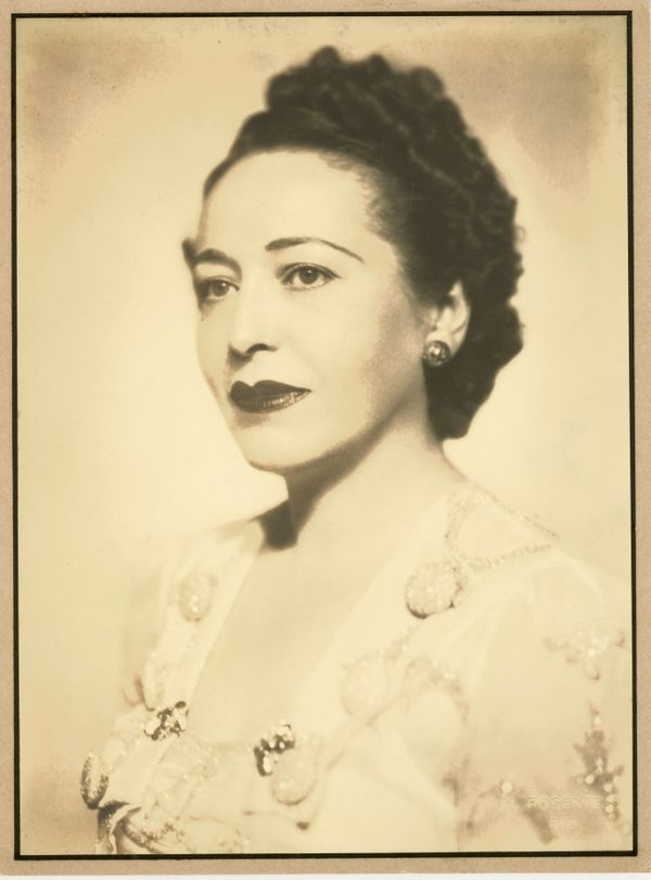 Ex-primeira-dama Darcy Vargas, esposa de Getúlio Vargas por Reprodução