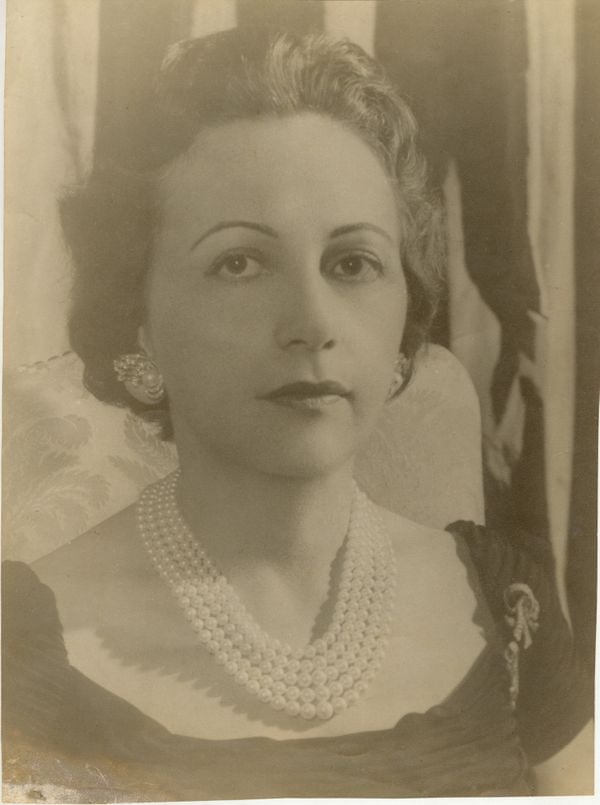 Sarah Kubitschek, ex-primeira-dama, esposa de Juscelino  Kubitschek por Reprodução