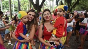 Bloco Regionalzinho da Nair atraiu famílias