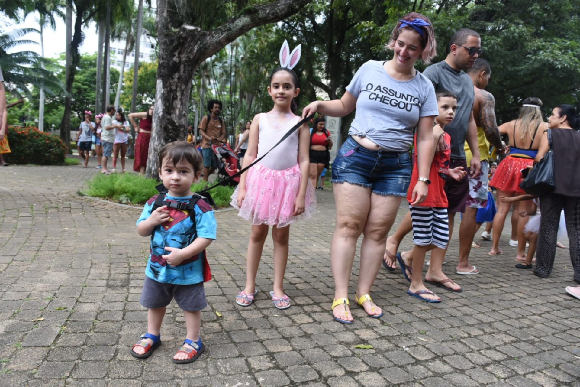 Crianças se divertem no Bloco Regionalzinho da Nair- Foto: Ricardo Medeiros 