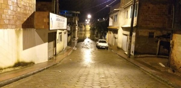 Apesar dos alagamentos, não há desalojados em Guaçuí. Crédito: Divulgação/PMG
