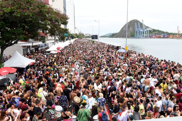 Bloco Regional da Nair na Beira-Mar no carnaval de 2020. Crédito: Ricardo Medeiros