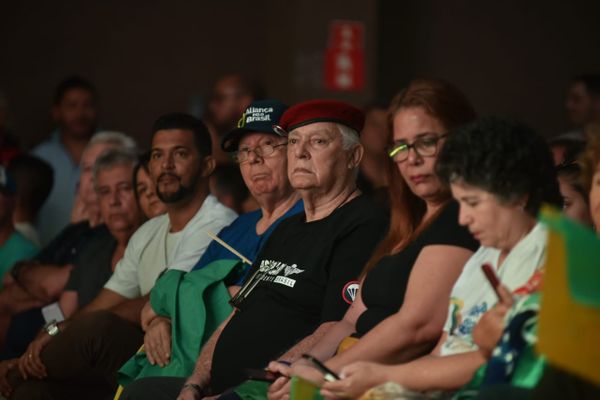 Aliança pelo Brasil: Apoiadores de Jair Bolsonaro em evento de filiação do novo partido, em Vitória por Fernando Madeira