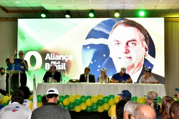 Data: 29/02/2020 - ES - Vitória - Encontro do Partido Aliança Pelo Brasil, no Centro de Convenções de Vitória - Editoria: Política - Foto: Fernando Madeira - GZ
