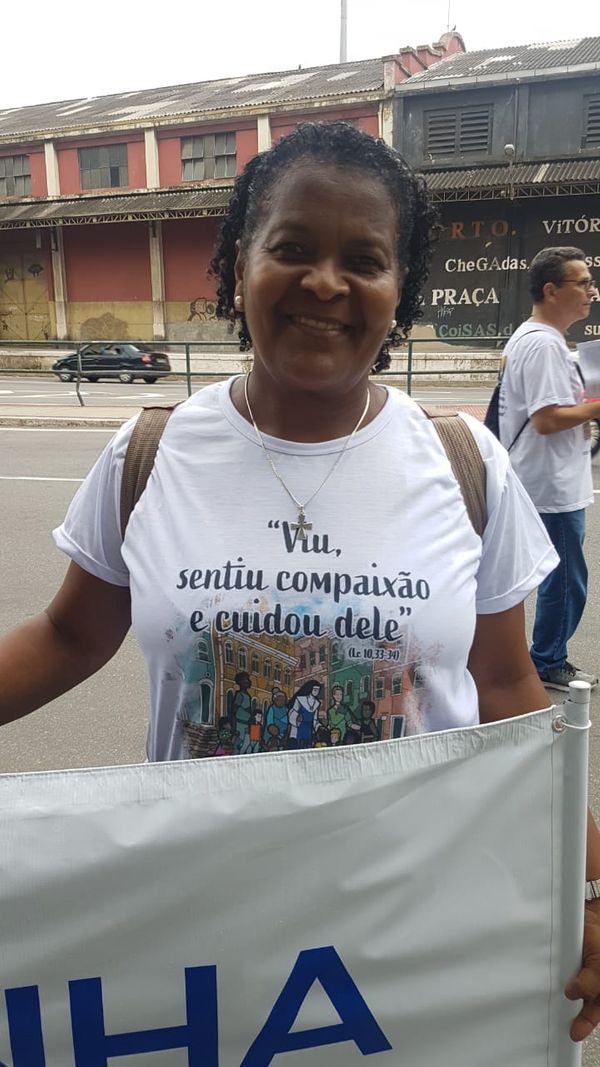 Vanete Machado, 57 anos, participou da Abertura da Campanha da Fraternidade por Glacieri Carraretto