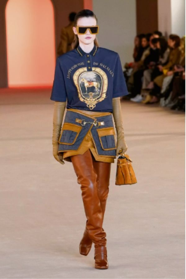 Desfile Balmain por Getty Images