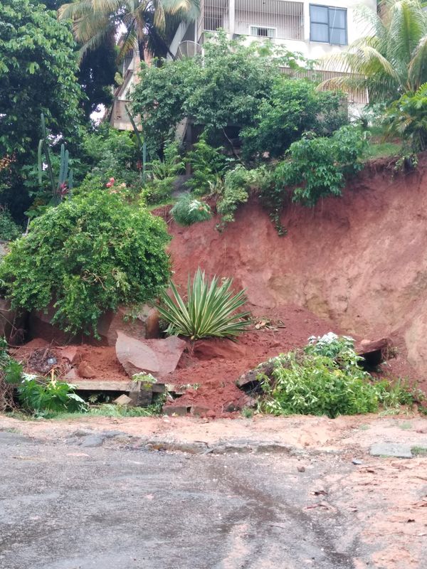 Efeitos da chuva em Cachoeiro de Itapemirim por Internauta