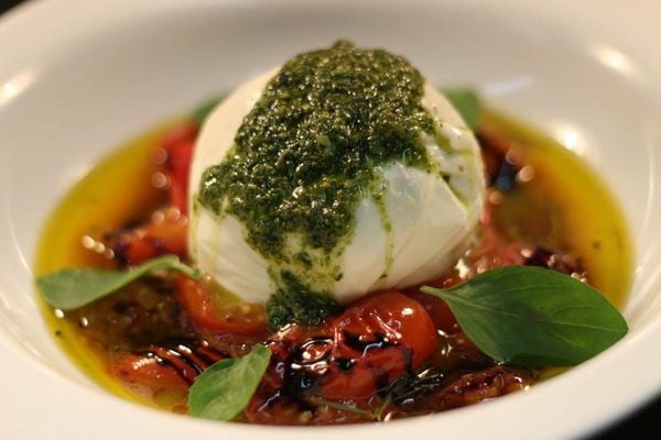 Burrata do Don Camaleone. Crédito: Don Camaleone/Divulgação