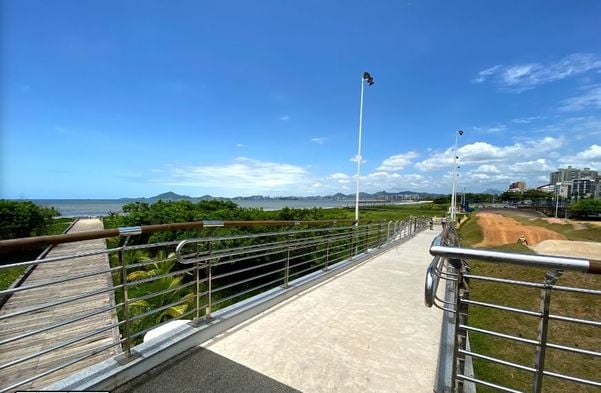 Atlântica Parque, localizado em Jardim Camburi, Vitória. Crédito: Parque Atlântica