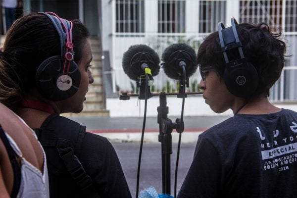 Projeto Remonta, no Espírito Santo, capacita mulheres para produção de audiovisual. Crédito: Divulgação