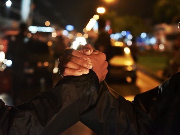Motoboys protestam por morte de Ramona, atropelada em Vila Velha por um motorista embriagado por Fernando Madeira